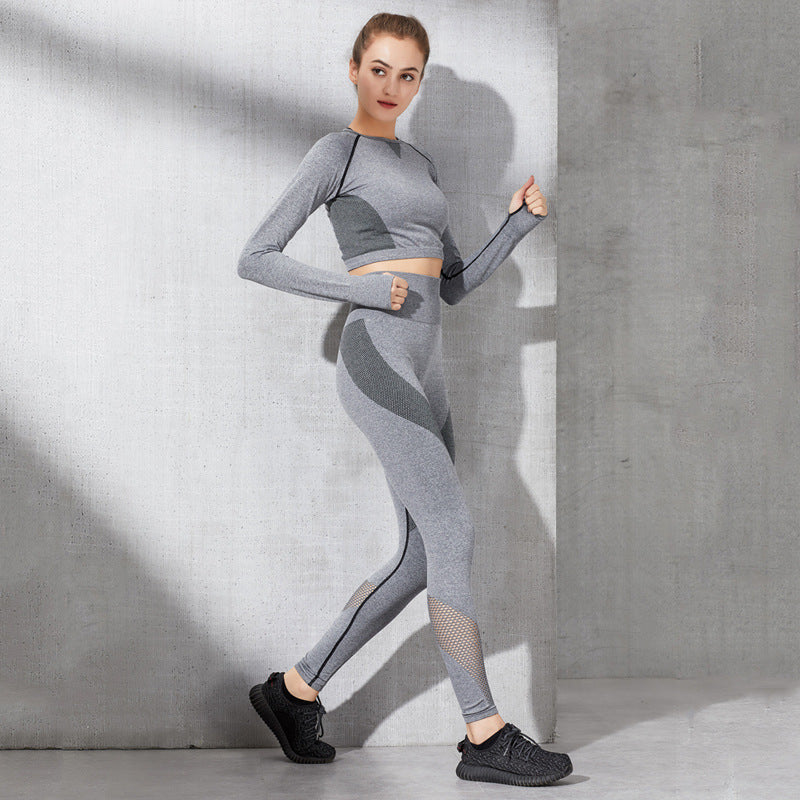 Long Sleeve Gym Suit